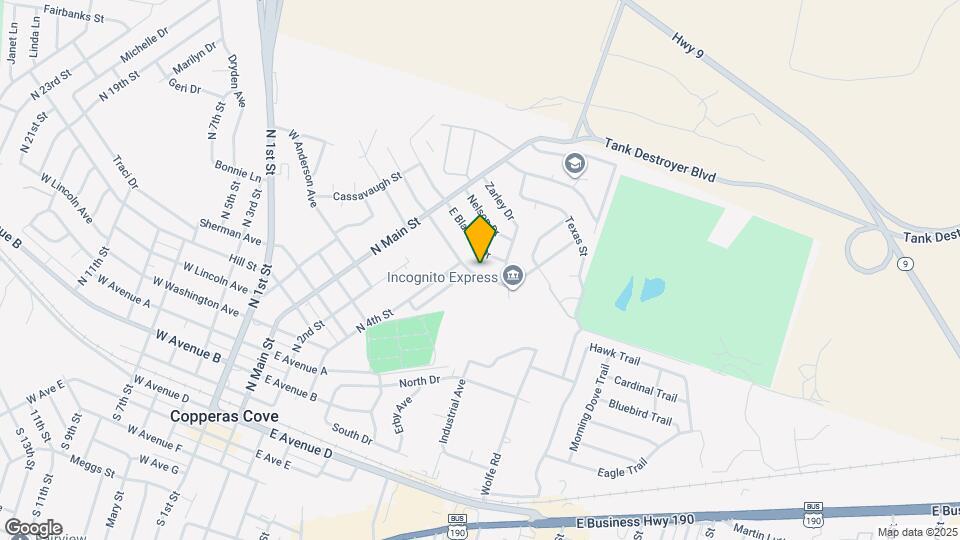 207 E Hogan Dr Map and Location Details