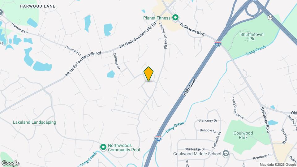 9510 Isaac Hunter Dr Map and Location Details