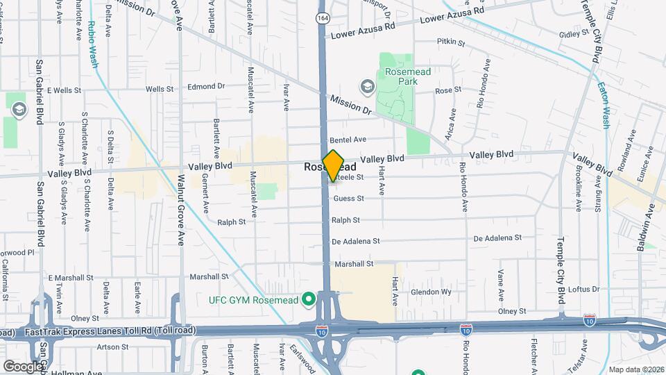 3930 Rosemead Blvd Map and Location Details