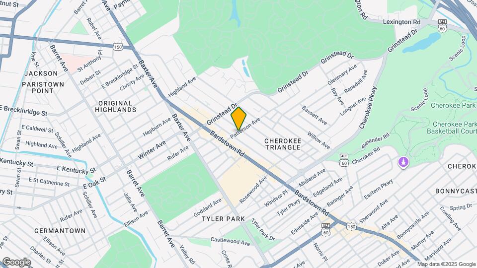 1200 Cherokee Rd Map and Location Details