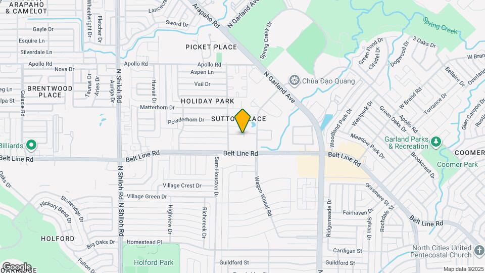 1814 Highbrook Ct Map and Location Details