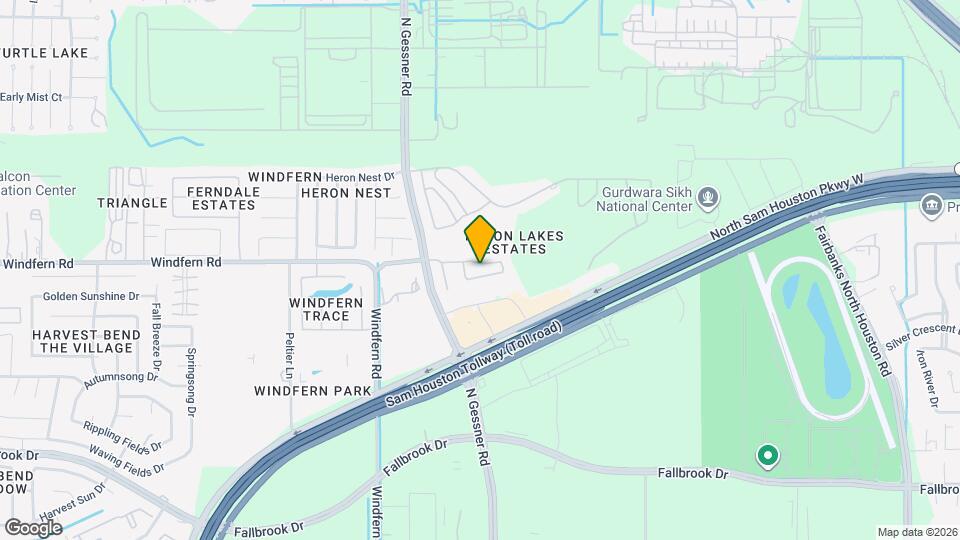 7906 Glenn Cliff Dr Map and Location Details