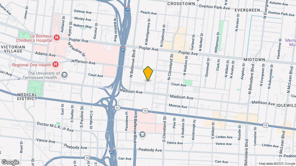 Lettie Poston Apartments Mapa y Detalles de la Ubicación