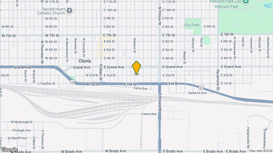 501 E 2nd St Map and Location Details