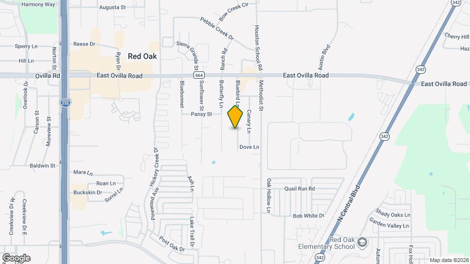 516 Bluebird Ln Map and Location Details