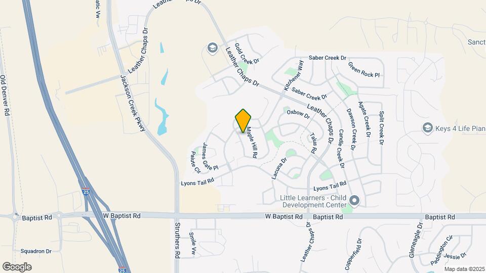 15859 Bridle Ridge Dr Map and Location Details