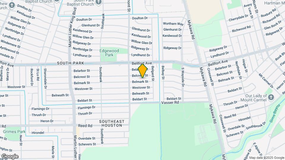 5939 Belmark St Map and Location Details