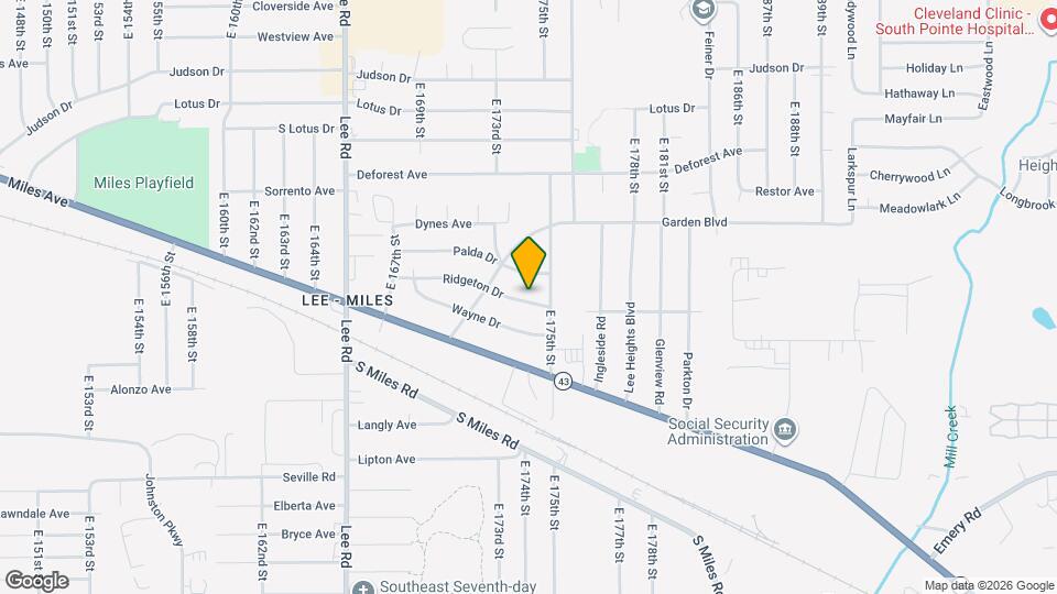 17407 Ridgeton Dr Map and Location Details