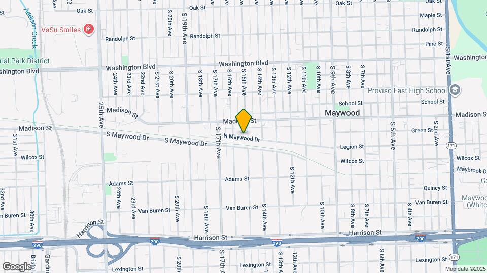 1505 N Maywood Dr Map and Location Details