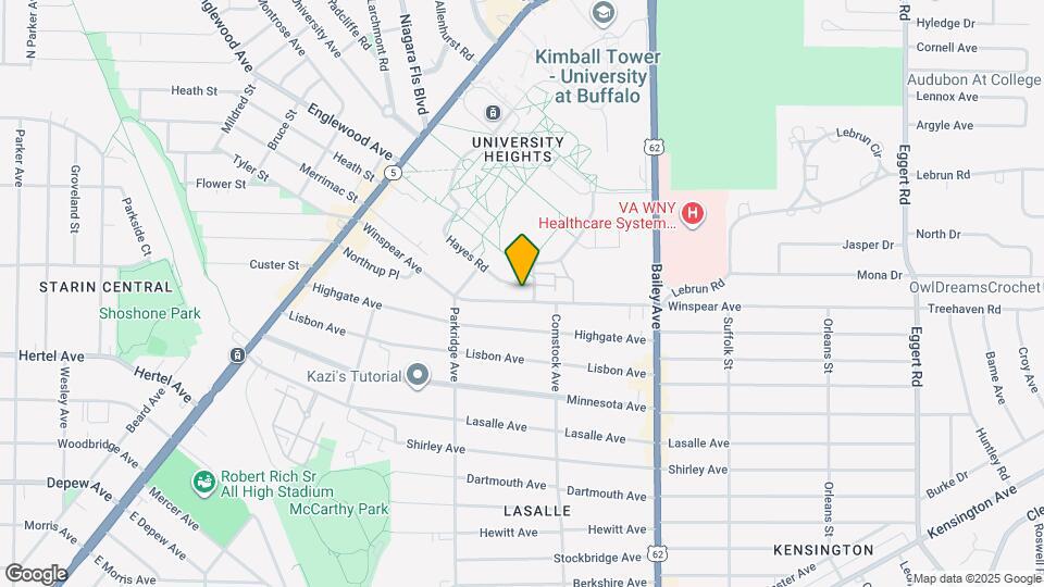 204 Winspear Ave Map and Location Details