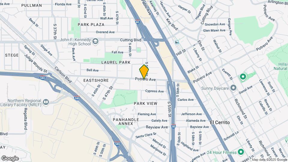 5102-5106 Potrero Ave Map and Location Details