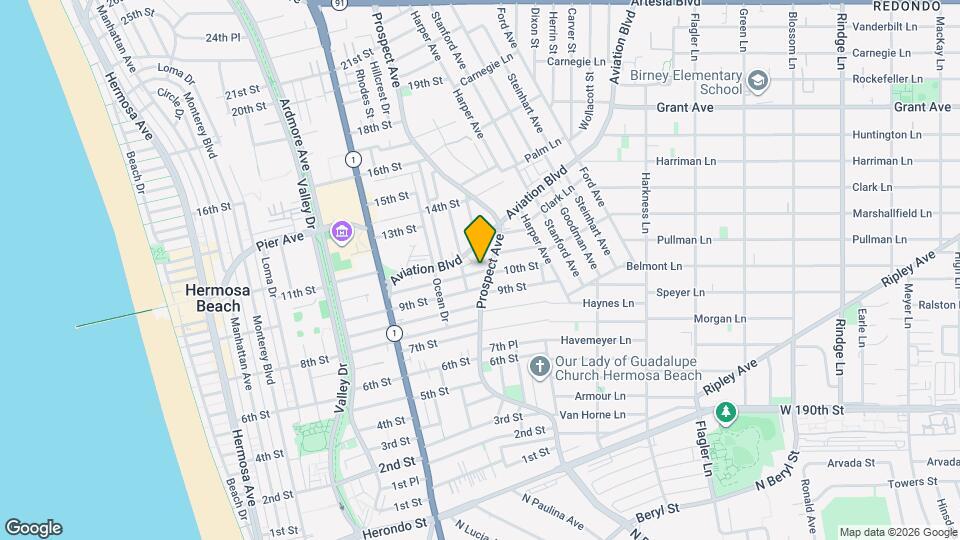 1085 10th St Map and Location Details