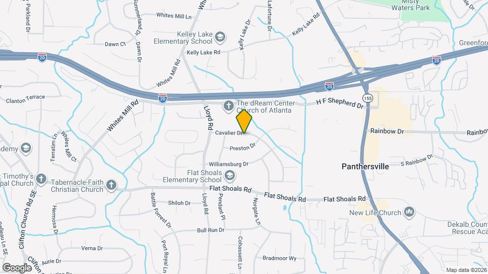 2631 Cavalier Dr Mapa y Detalles de la Ubicación