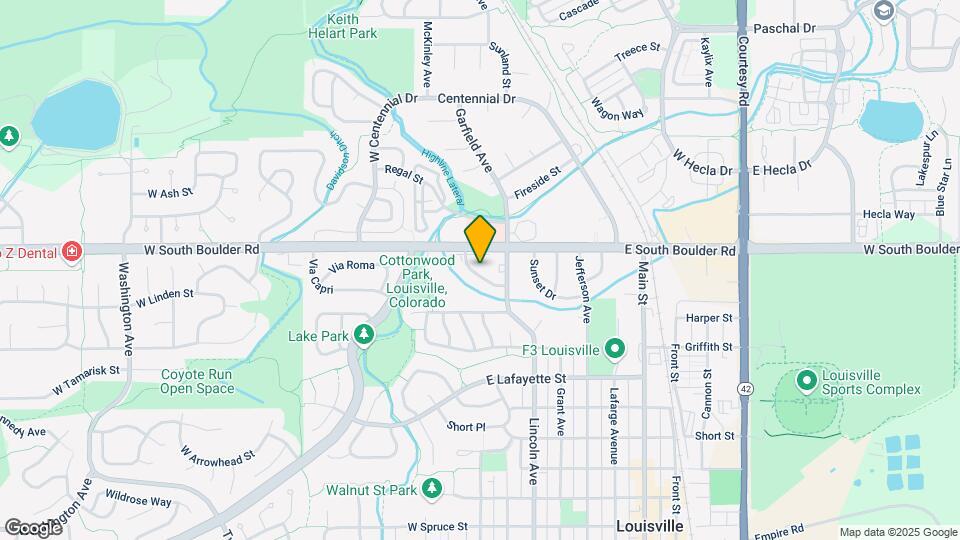 1612 Cottonwood Dr Map and Location Details