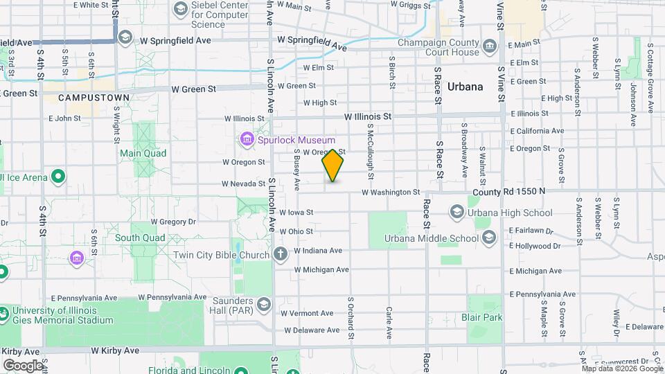 612 W Washington St, Unit 5 Mapa y Detalles de la Ubicación