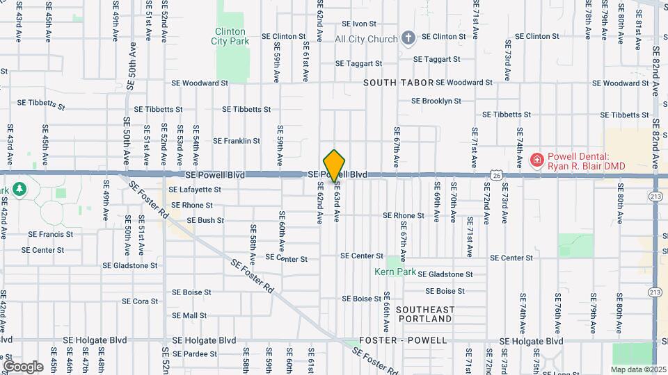 3531 SE 63rd Ave Map and Location Details