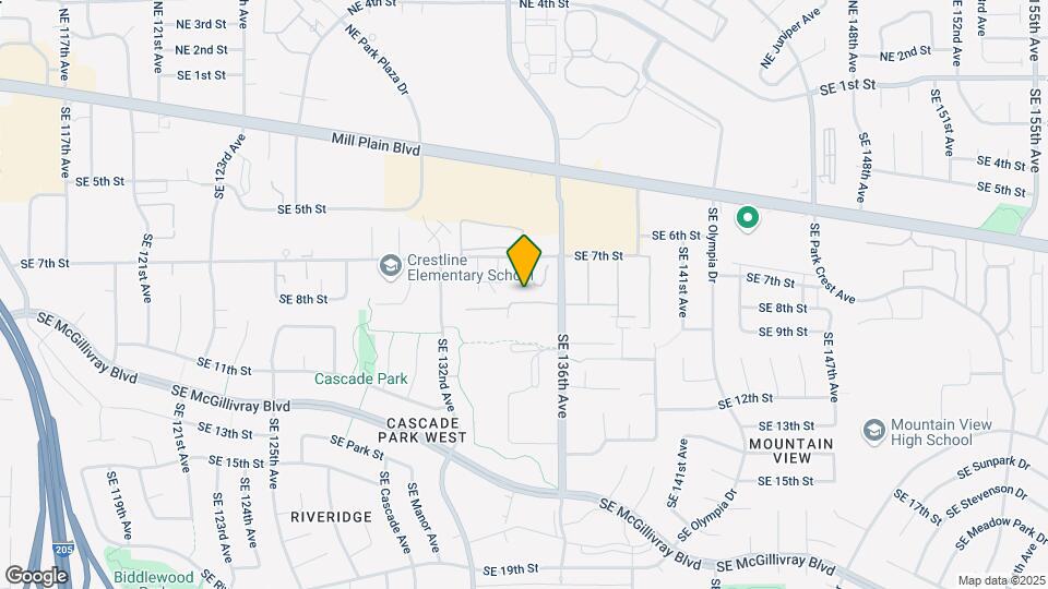 714 SE 135th Ct Map and Location Details