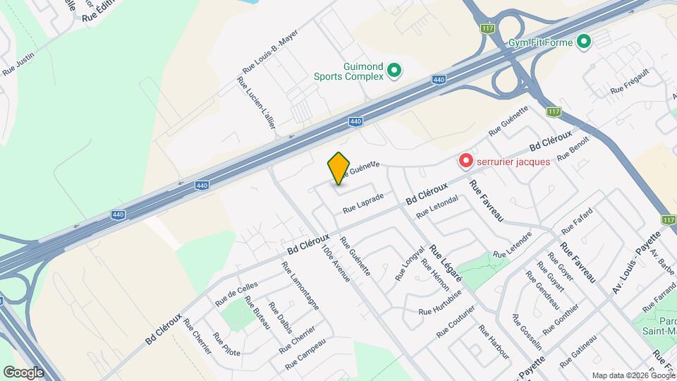 4595 Rue L'Écuyer, Unit SI ID1473543P Map and Location Details