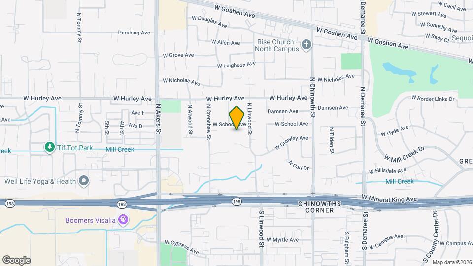 4711 W School Ave Mapa y Detalles de la Ubicación
