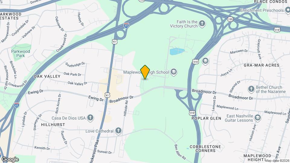 2019 Maple Vw Ln Map and Location Details