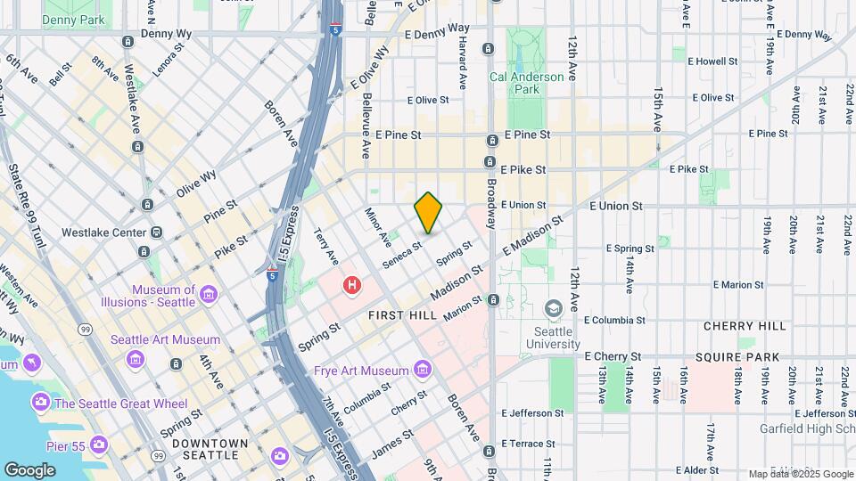 1321 Seneca St Map and Location Details