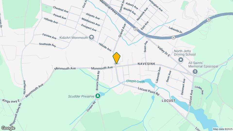 101 Navesink Ave-Unit -Floor 2 Map and Location Details