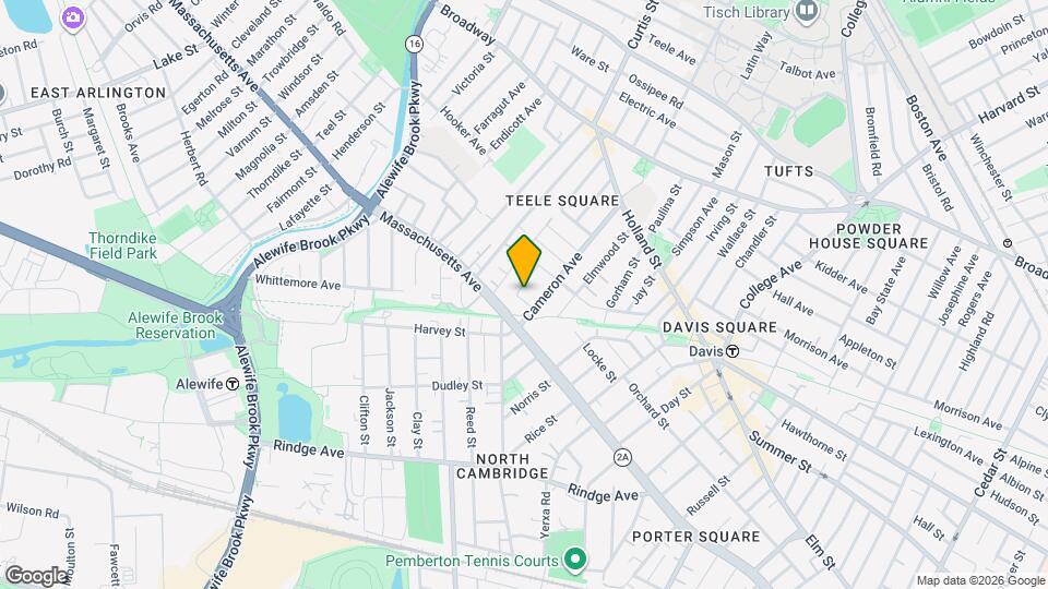 23 Fair Oaks St, Unit 2nd Floor Map and Location Details