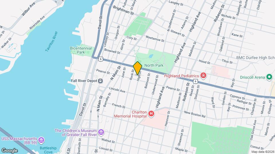 968 High St-Unit -3 Map and Location Details