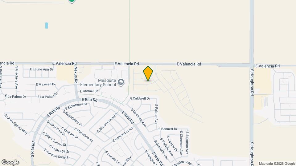 9619 E Friedel Dr Map and Location Details