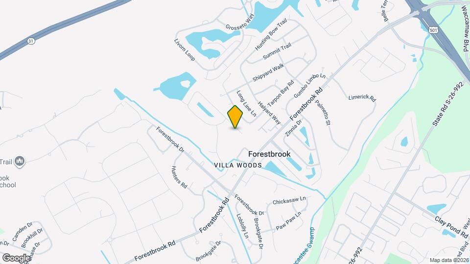 518 Merlot Court Mapa y Detalles de la Ubicación