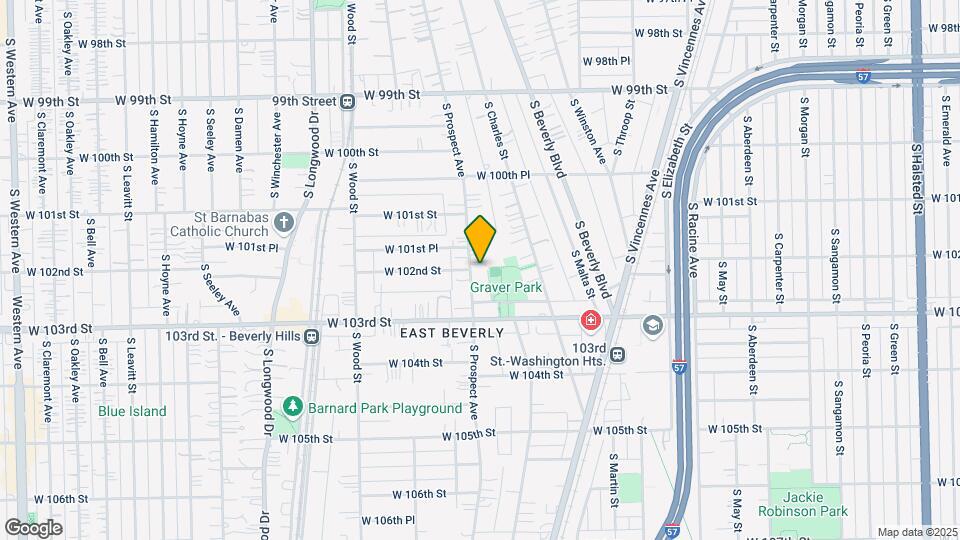 10163 S Prospect Ave, Unit 1 Map and Location Details