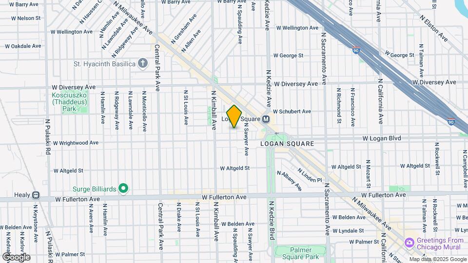 2617 N Spaulding Ave, Unit M121 Mapa y Detalles de la Ubicación