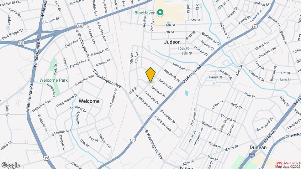 36 Jamison St Map and Location Details