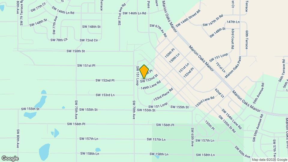 6949 SW 152nd St Map and Location Details