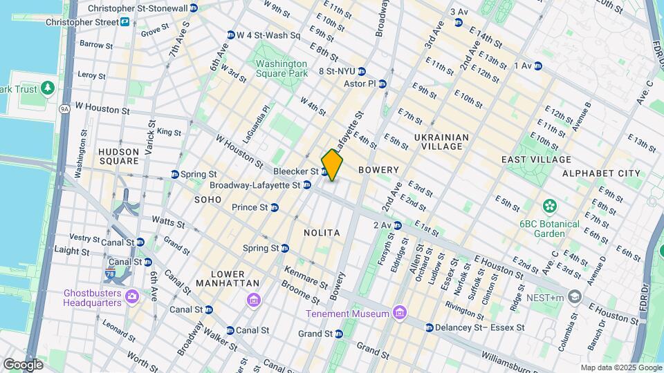 307 Mott St Map and Location Details