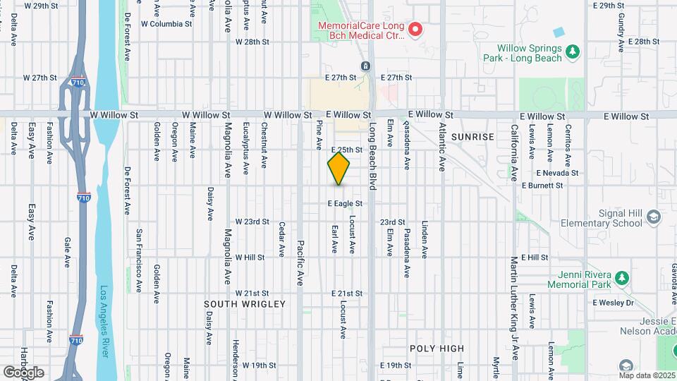 2391 Locust Ave Map and Location Details