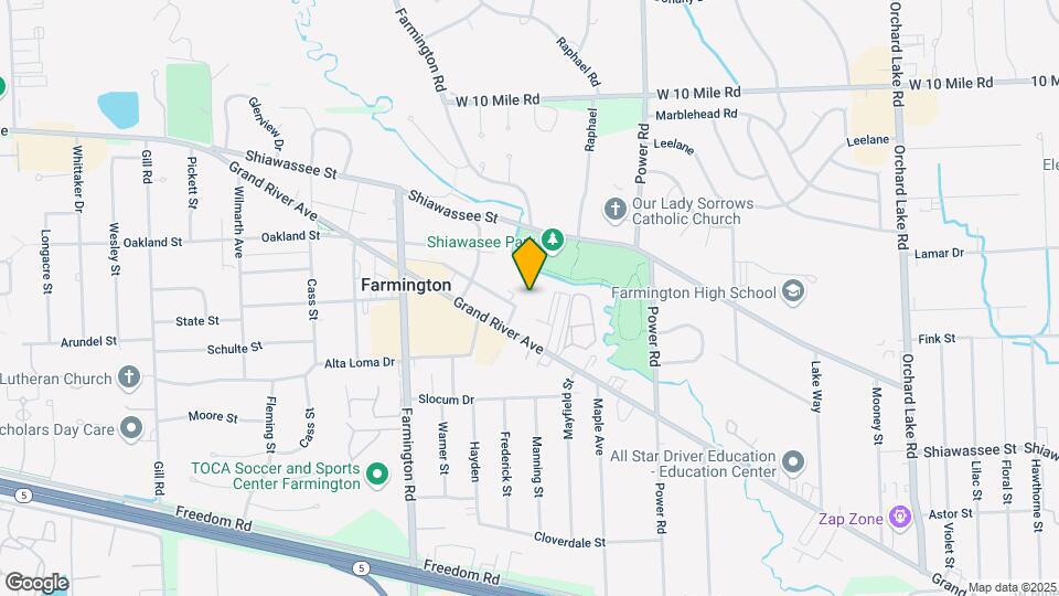 Farmington Place Map and Location Details