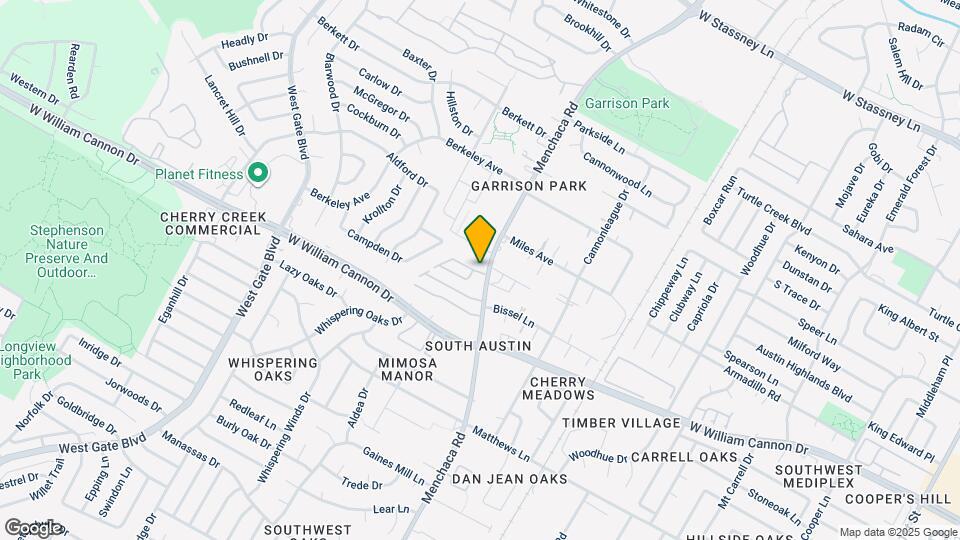 6704 Menchaca Rd Map and Location Details