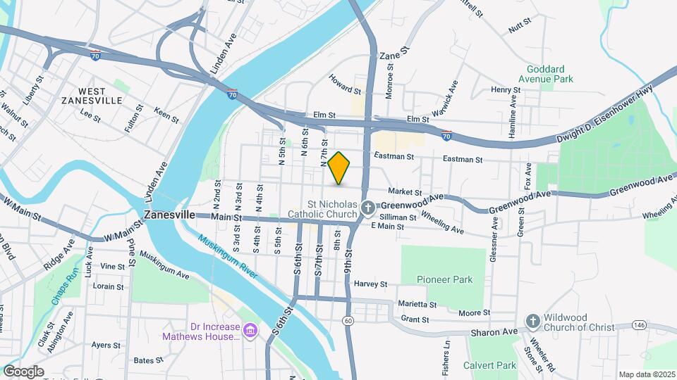 732 Market St Map and Location Details