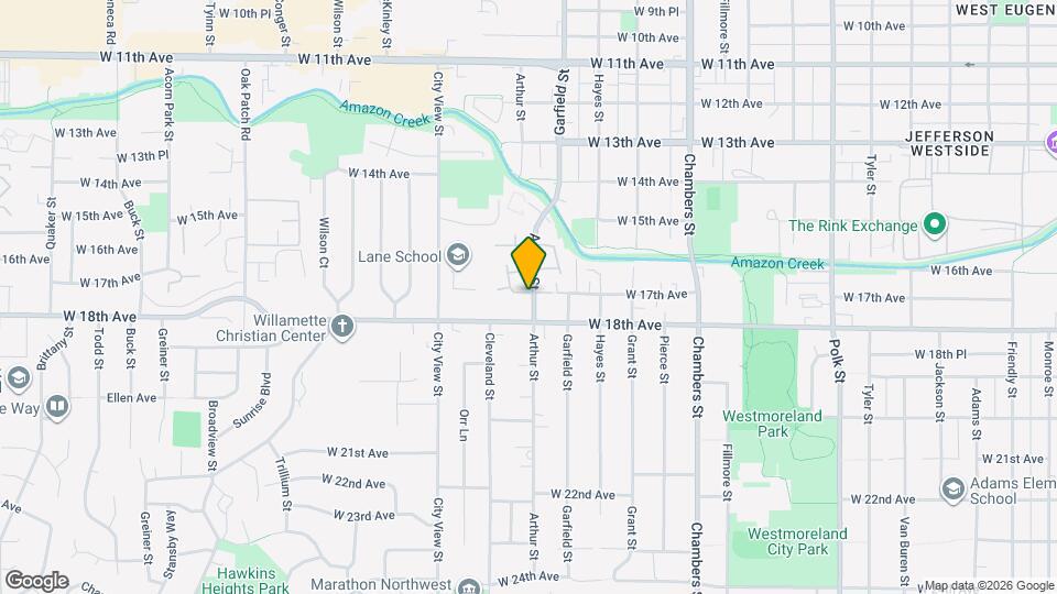 1710 Arthur St Map and Location Details