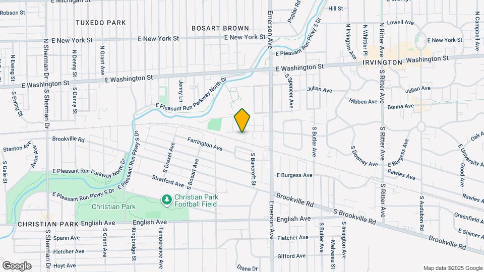 4923 E University Ave Map and Location Details