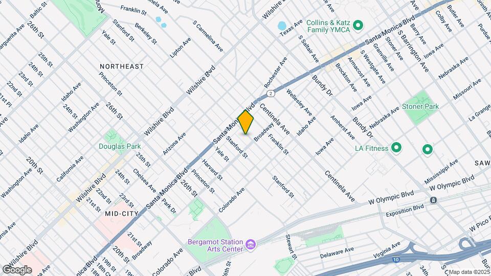 1444 Berkeley St Map and Location Details