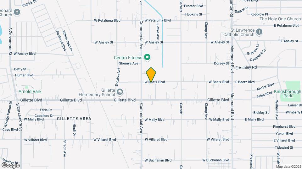 710 W Baetz Blvd Mapa y Detalles de la Ubicación