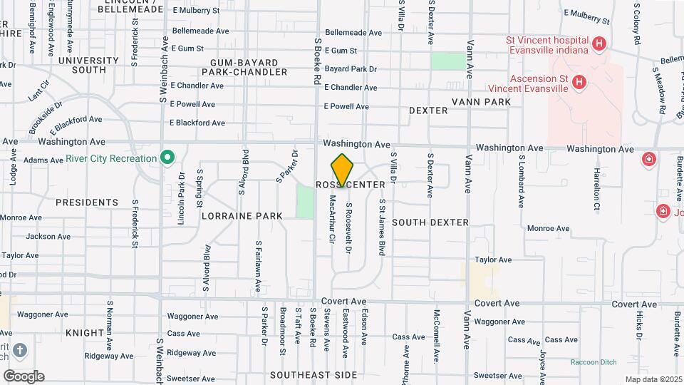 2507 Adams Ave Map and Location Details