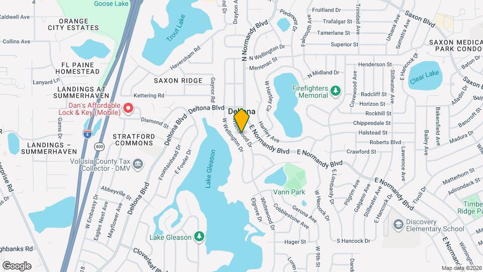 1282 Whitewood Dr Mapa y Detalles de la Ubicación
