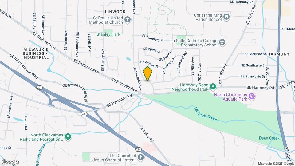 6336 SE Cedarcrest Dr, Unit A Mapa y Detalles de la Ubicación