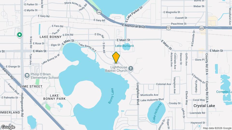 350 Bonnyview Dr Map and Location Details
