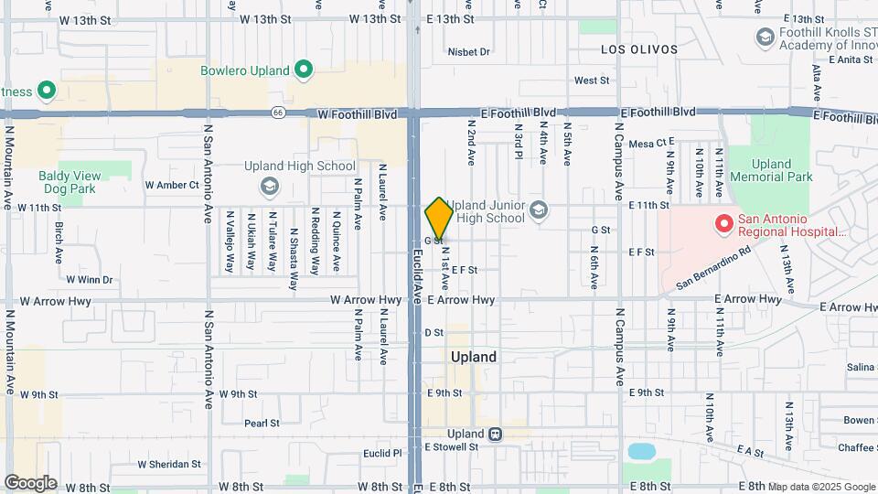 681 N 1st Ave Mapa y Detalles de la Ubicación