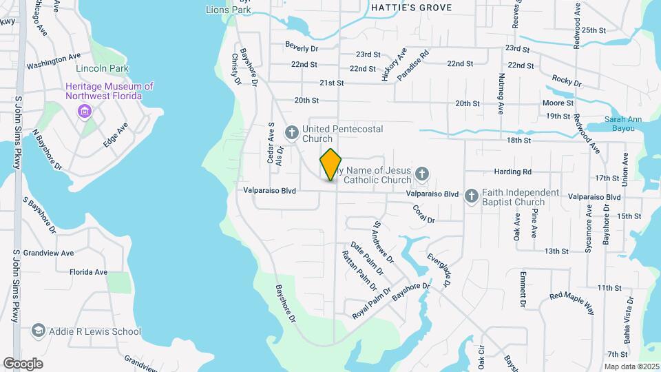 1500 Palm Blvd S Map and Location Details