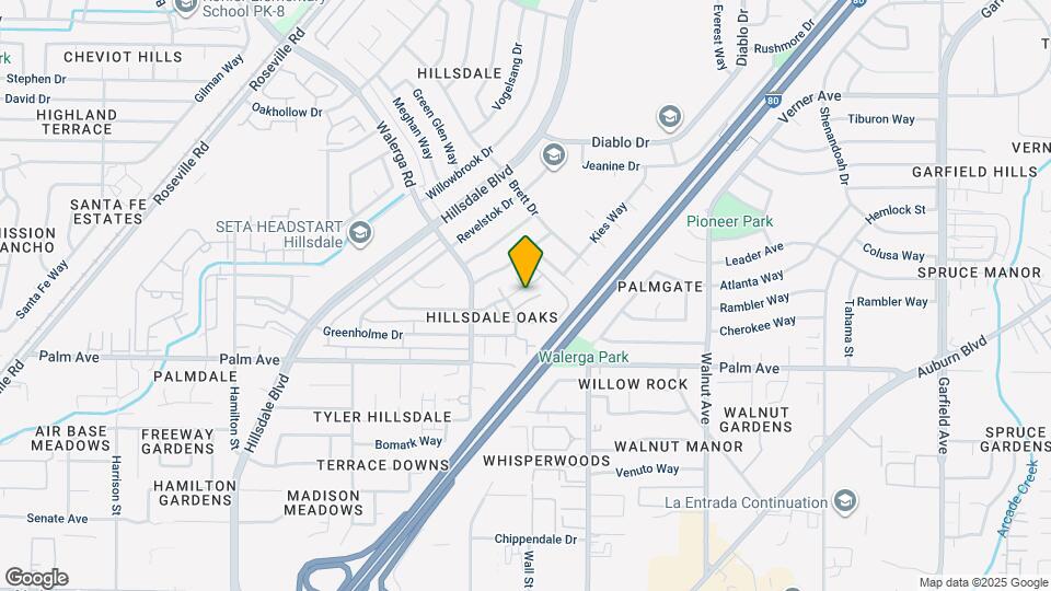 4710 Hayford Way Map and Location Details